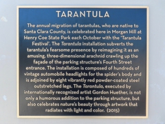 Tarantula plaque