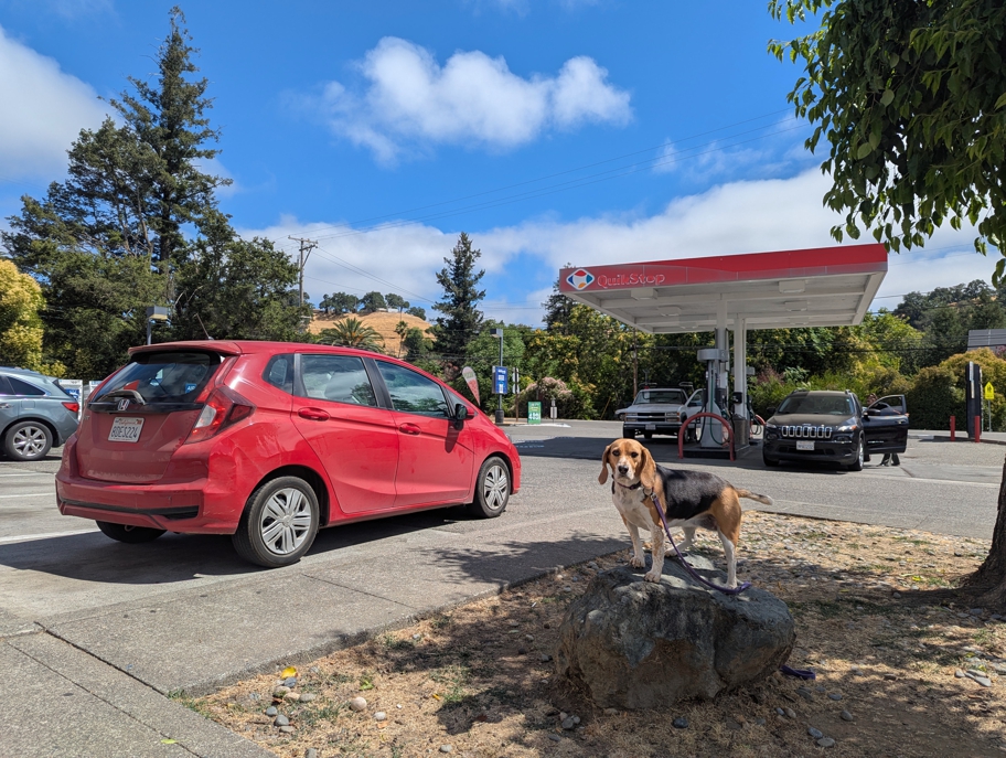 Pit stop at the QuikStop