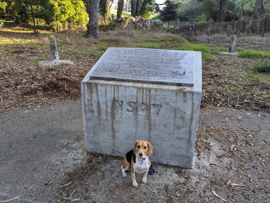 The Broderick-Terry duel memorial