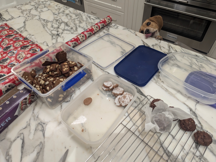 Cookie baking