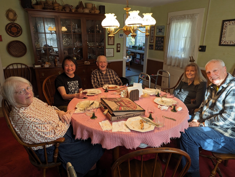 St. Patrick's Day lunch at Schweisguth Farms