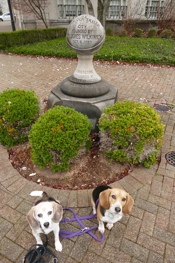 Monument to the founding of Frankfort