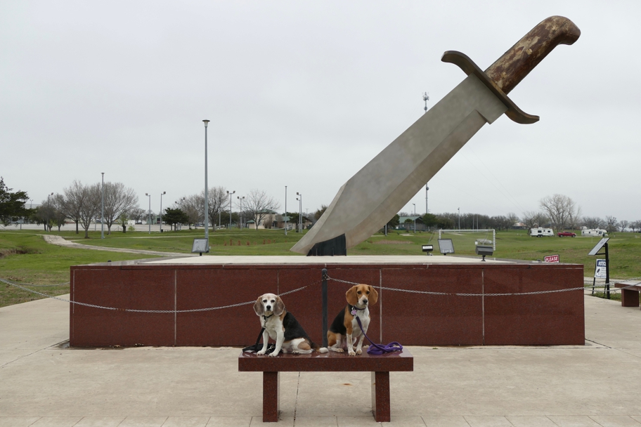 World's Largest Bowie Knife