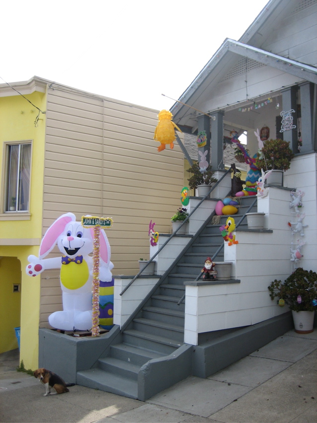 John & Sandy's Easter house