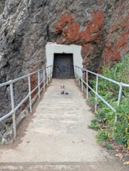 Tunnel to the Point Bonita lighthouse