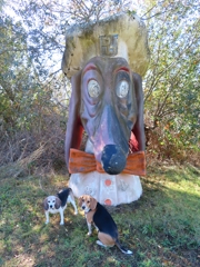 Visit to the Doggie Diner head
