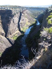 Crooked River Gorge, looking east